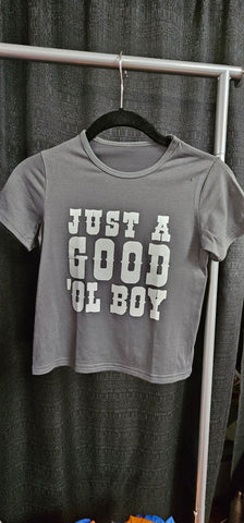 Kid’s T-shirt Just a Good ole boy