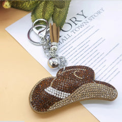 Cowboy Hat Keychain