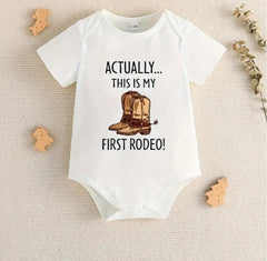 First Rodeo Onesie